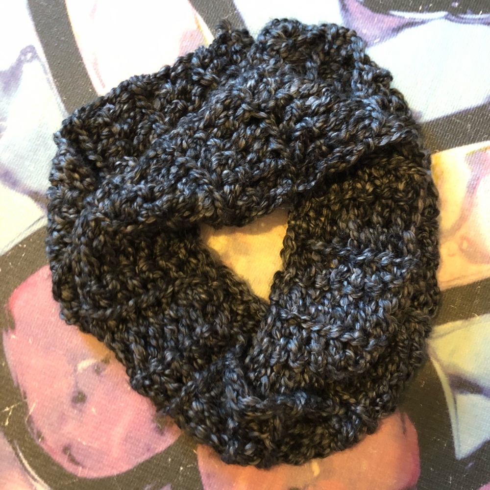 CUSTOM Hand Crocheted Infinity Scarf